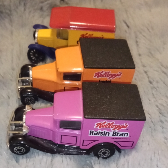 matchbox Toys These Are Original Matchbox Kelloggs Cereal Trucks